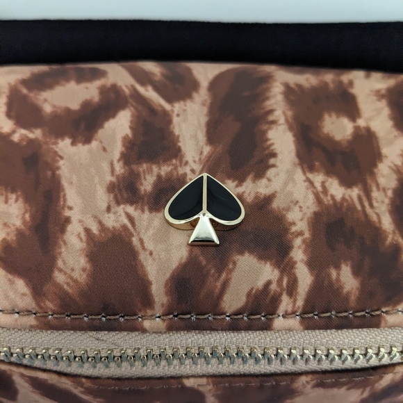 NWT! Kate Spade New York Taylor Leopard Medium Belt Bag In Natural - Picture 4 of 14